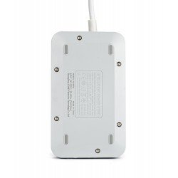 توصيلة كهربائية LDNIO SC3604 3M مقاومة للحريق بثلاثة مقابس و 6 منافذ USB توصيلة كهربائية LDNIO SC3604 3M مقاومة للحريق بثلاثة مقابس و 6 منافذ USB