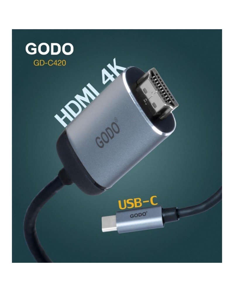 وصله تيب سي إلي GODO – HDMI GD-C420