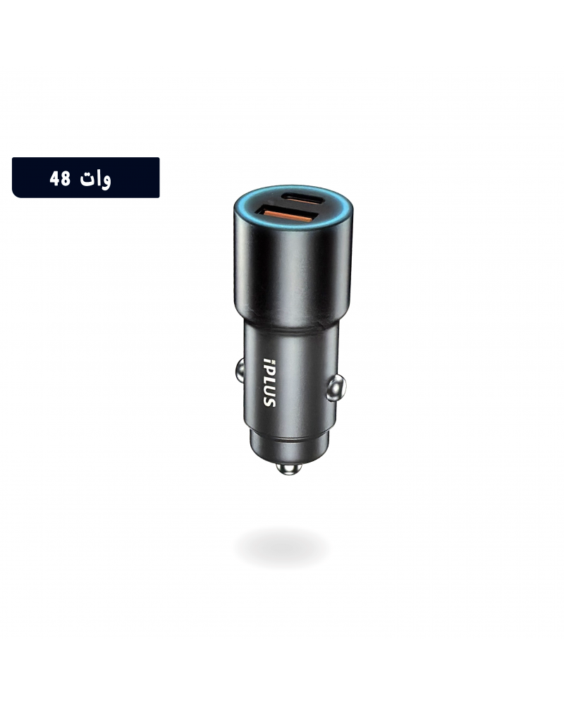 شاحن سيارة PD بقوة 48 واط iplus C372