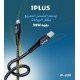 كيبل قماش PD (منـ تايب سي الـ ايفون) L128 IPLUS