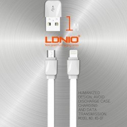 كيبل شحن مايكرو XS-07 LDNIO كيبل شحن مايكرو XS-07 LDNIO