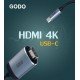 وصله تيب سي إلي GODO – HDMI