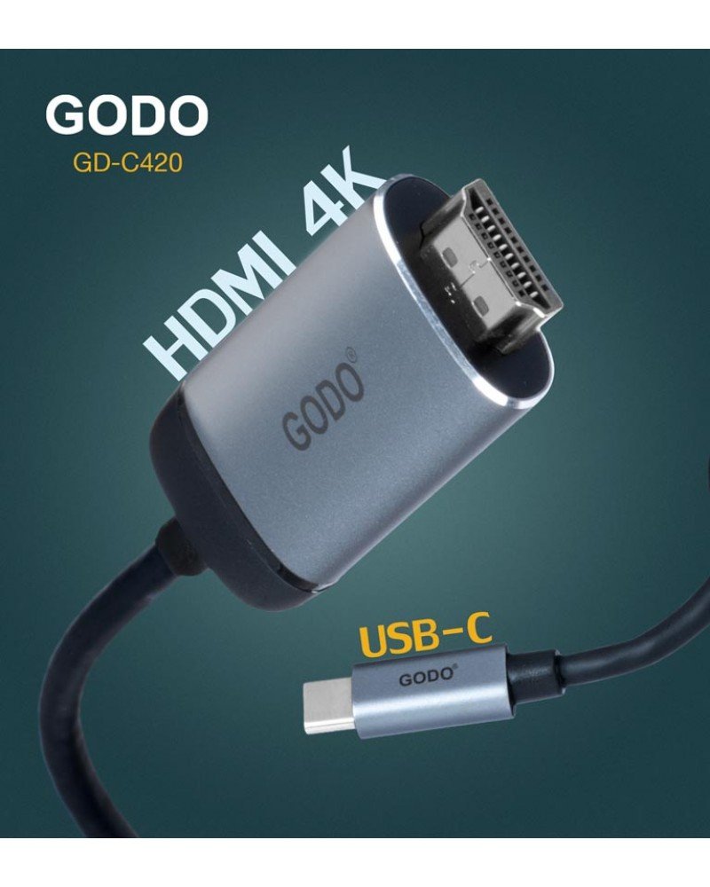 وصله تيب سي إلي GODO – HDMI